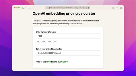 openai pricing embeddings