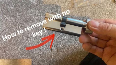 Opening A Barrel Lock Without Key