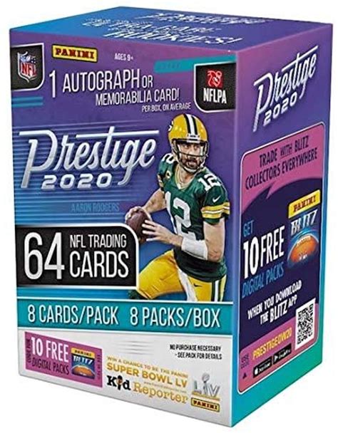 opening a box of football cards