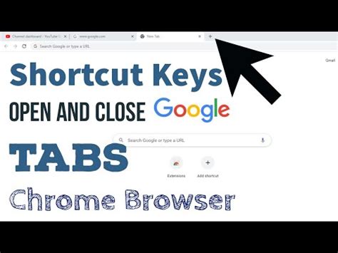Opening and Closing Tabs in Chrome