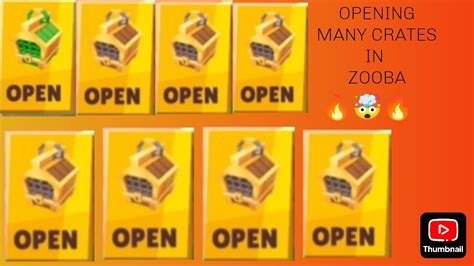 Opening Crates In Zooba