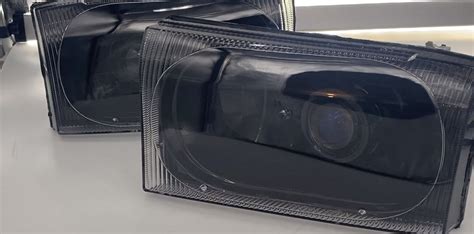 Opening Glass Headlights