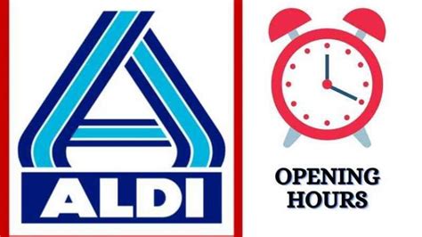 opening hours for aldi today