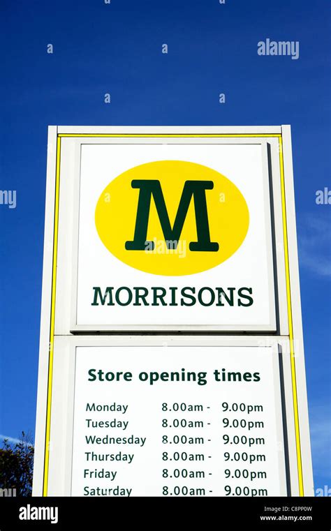 opening hours for morrisons