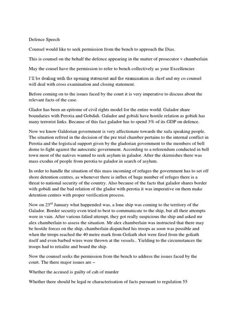 opening statement example criminal defense