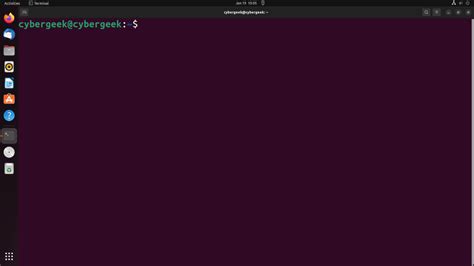 Opening Terminal In Linux