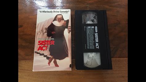 opening to sister act 1992 vhs true hq