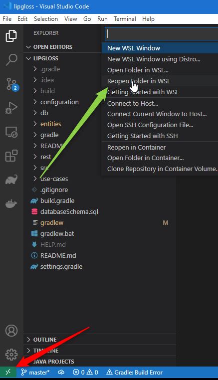opening vscode from wsl