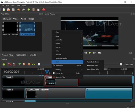 openshot video editor