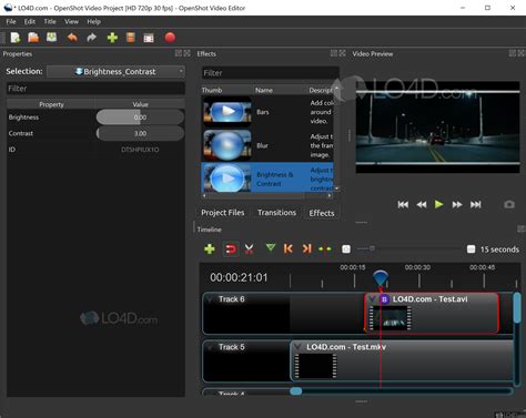 openshot video editor add text overlay