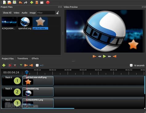 openshot video editor hangs up