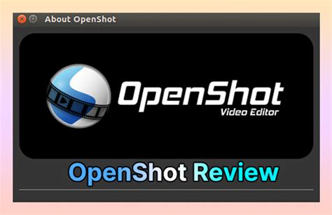 openshot video editor review