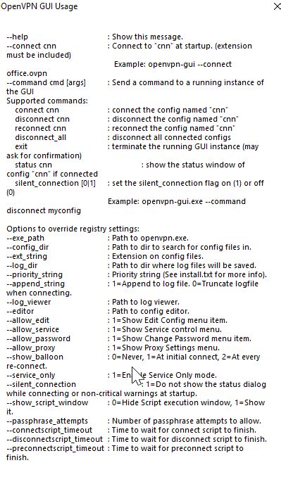 Openvpn Disconnect Via Command Line