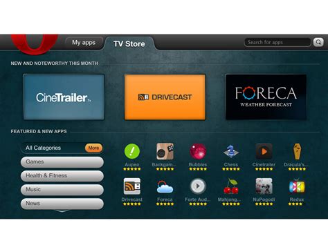 Opera TV App Store at CES 2012 YouTube