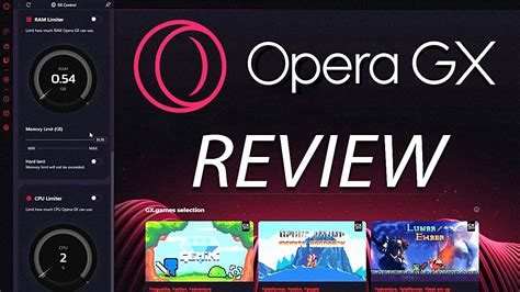 opera gx browser review 2022