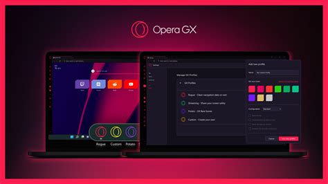 opera gx setup cose