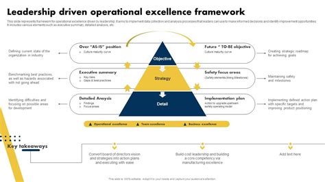 operational excellence leader