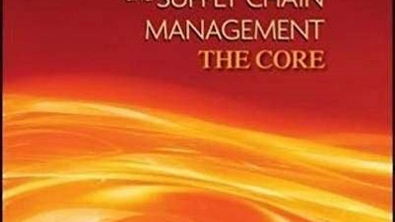 Unveiling the Secrets of Operations and Supply Chain Management: Dive into the Core Jacobs PDF for Revolutionary Insights