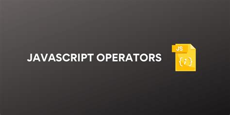 Operator JavaScript