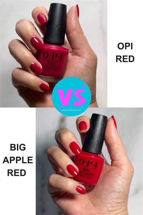 OPI NAIL LACQUER BIG APPLE RED ESMALTE 15ml
