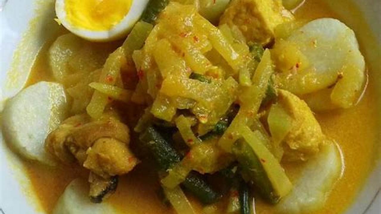 Resep Rahasia Opor Ayam Sayur yang Bikin Ketagihan