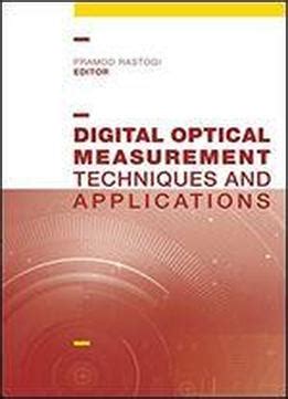 Optical Measurement Techniques And Applications Pdf