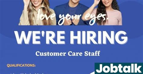 Optical Representative Jobs