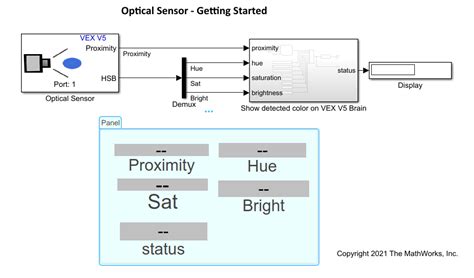 Optical Sensor Code Vex V5