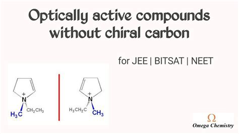 optically active compounds without chirality