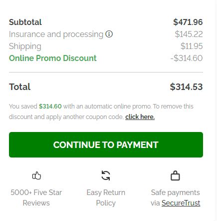 opticontacts processing fee