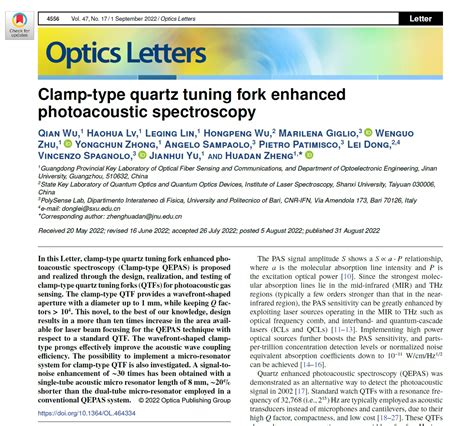 Optics Letters Paper