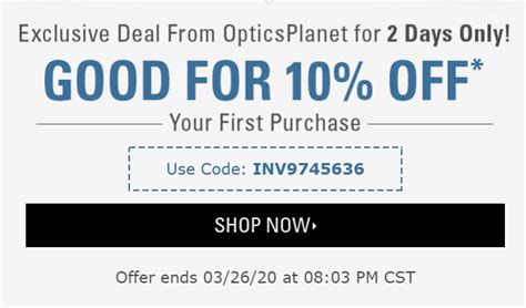 Get Amazing Deals With Opticsplanet Coupons