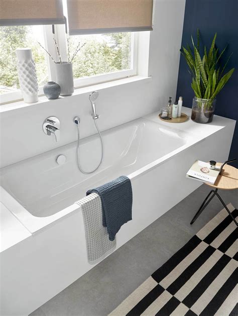 Badewanne 160x100 L + Wannenträger + Ablauf MEDEA