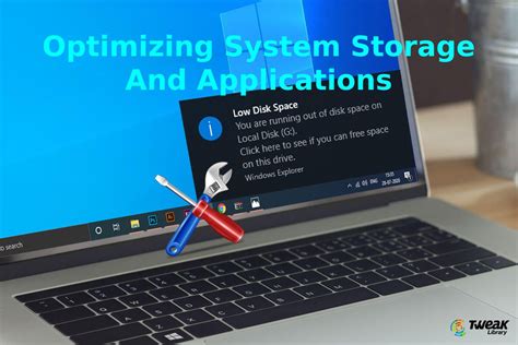 Optimising System Storage And Applications Problem