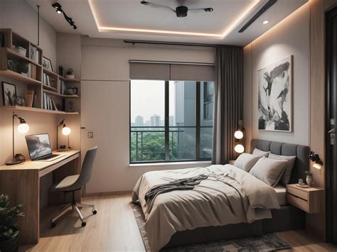 optimize lighting in small bedroom