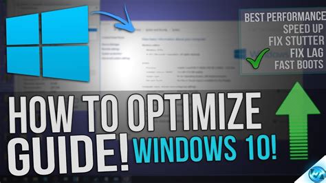 optimize windows 10 for maximum performance
