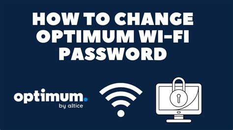 How To Change Wifi Password Optimum Altice Thinkervine