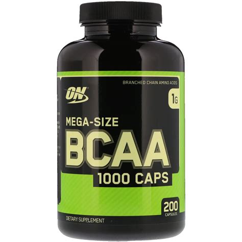 optimum nutrition mega size bcaa 1000 caps