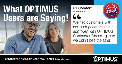 optimus contractor financing