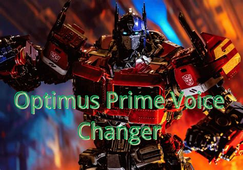 Optimus Prime Voice Program Popular