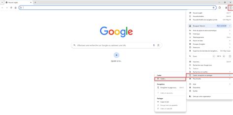 Option Caster Google Chrome