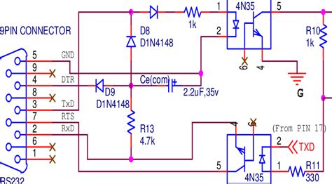 Optocoupler Rs232 Isolation