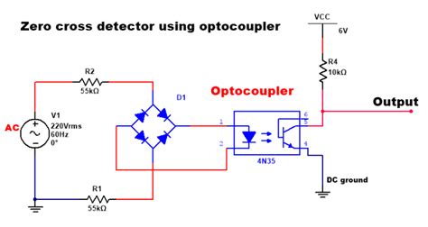 Optocoupler Zero Crossing Detector