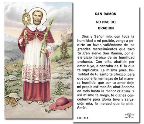 Oracion A San Ramon Nonato Para Callar La Boca Oración Efectiva a San Ramón Nonato para Callar