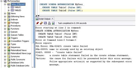 oracle ddl commands with examples