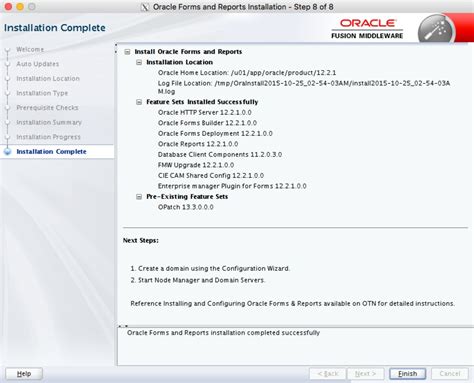 oracle forms and reports 12c installation on linux