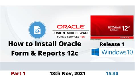 oracle forms and reports 12c installation on windows 10