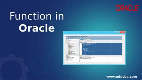 oracle function definition