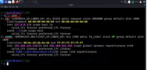 Oracle Linux List Network Interfaces