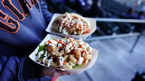 oracle park menu